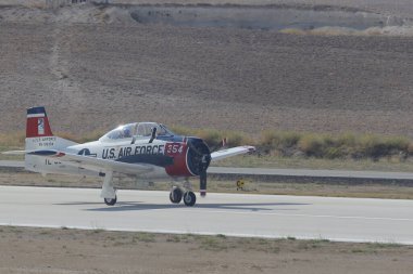 Amerikan uçağı San Francisco 'daki yıllık uluslararası hava kuvvetlerinde.