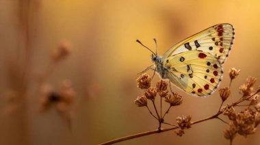 Güzel Kelebek çiçek üzerinde