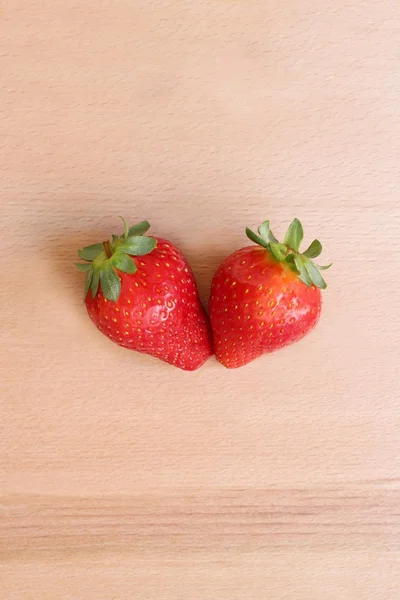 Erdbeeren im Hintergrund — Stockfoto