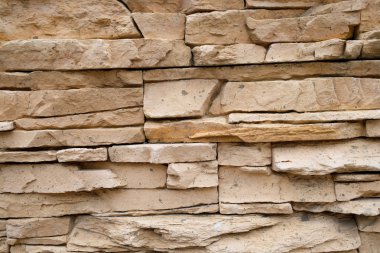 Kahverengi tuğla duvar