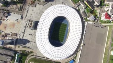 Stadyumu Arena üzerinde uçan kamera