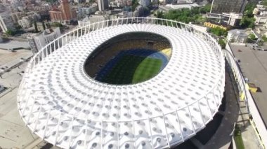 Stadyumu Arena üzerinde uçan kamera