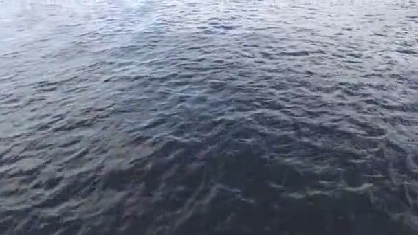 Blå havet vågor — Stockvideo