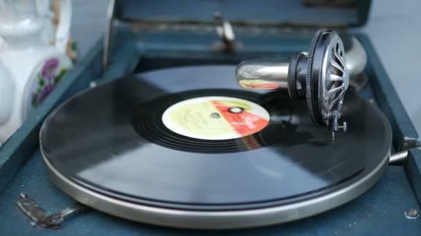 Ancien disque vinyle — Video