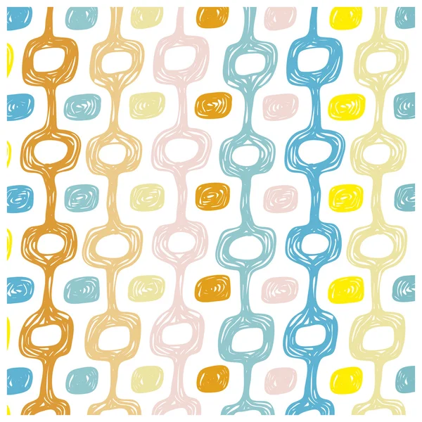 Ipanema Plajı deseni kümesi. Vektör çizim. Brasil tarzı desen.