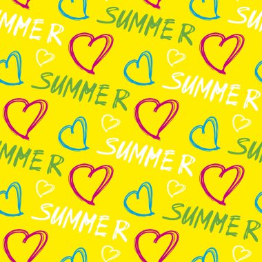 Yaz spor seamless modeli.