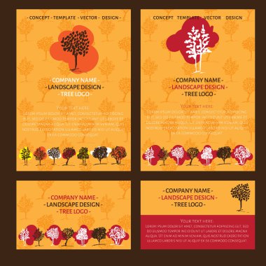 Manzara logo tasarım konsepti.