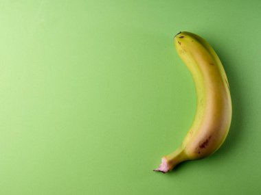 Sarı muz yeşili arkaplan