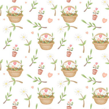 Sevgi dolu kalpler ve sıcak tonlarla suluboya stilinde yaratılmış, tasarım kullanımı ve sosyal farkındalığı temsil eden şefkat, pozitiflik ve şefkat dolu dünya şefkati günü kusursuz desen.