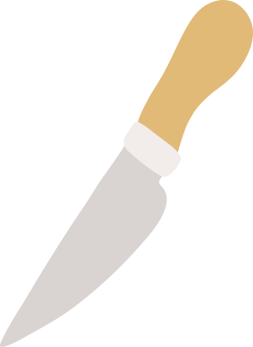 Mutfak ekipmanları düz tasarım çizimi