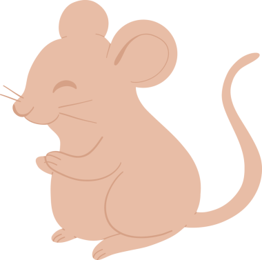 Fare düz tasarım çizimi