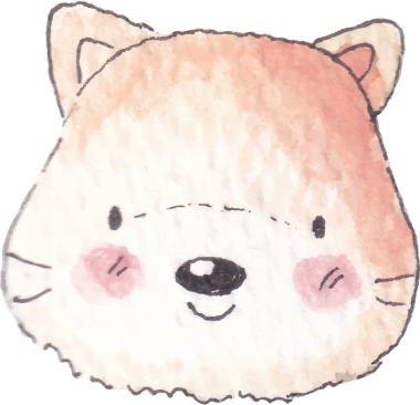 Yumuşak tonlarda boyanmış şirin bir orman hayvanının olduğu kedi suluboya çizimi. Çocuk odası sanatı, çocuk projeleri, hikaye kitapları ve nazik doğa temalı tasarımlar için ideal..