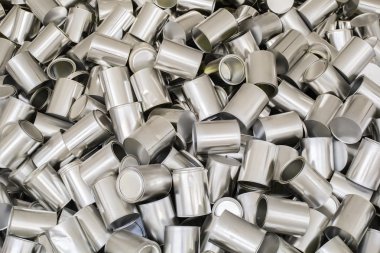 doku boş yeni metalik kalay