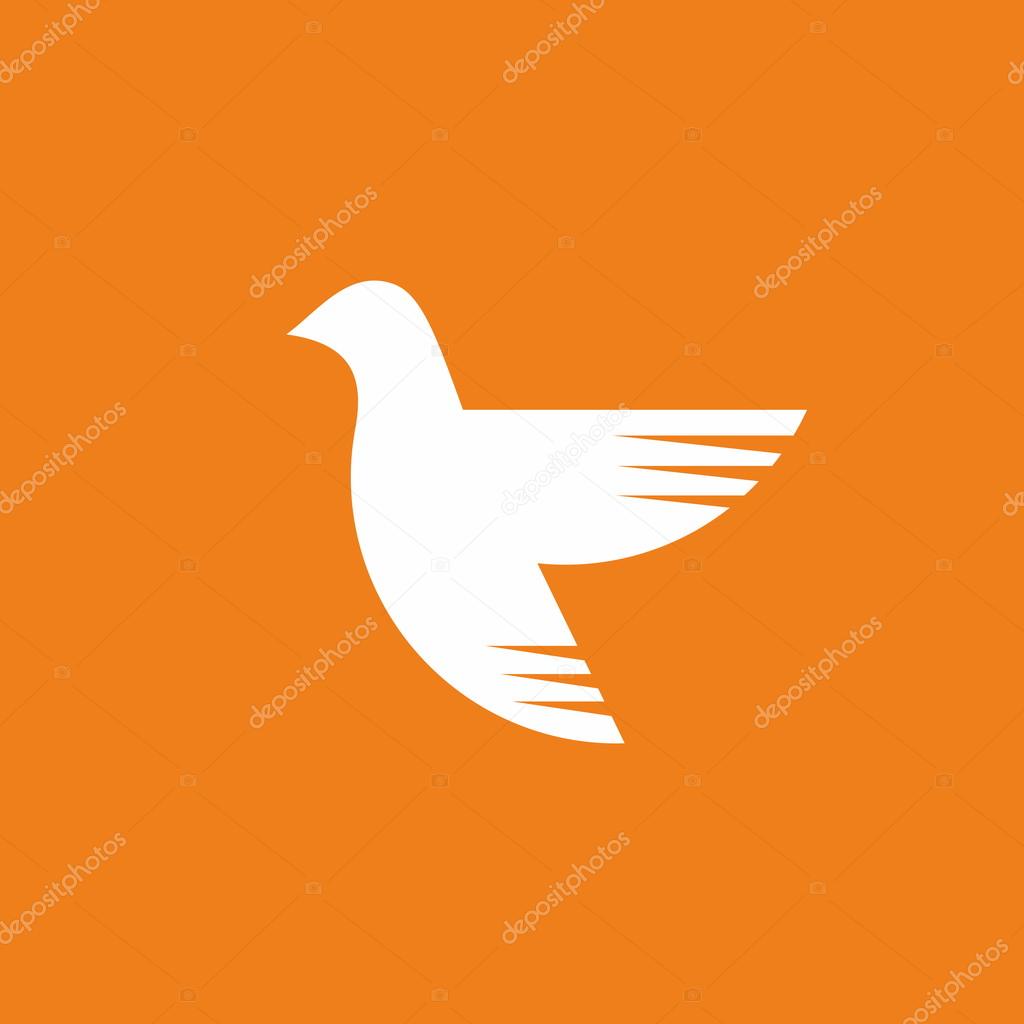 Christian symbols. Dove. Holy Spirit.