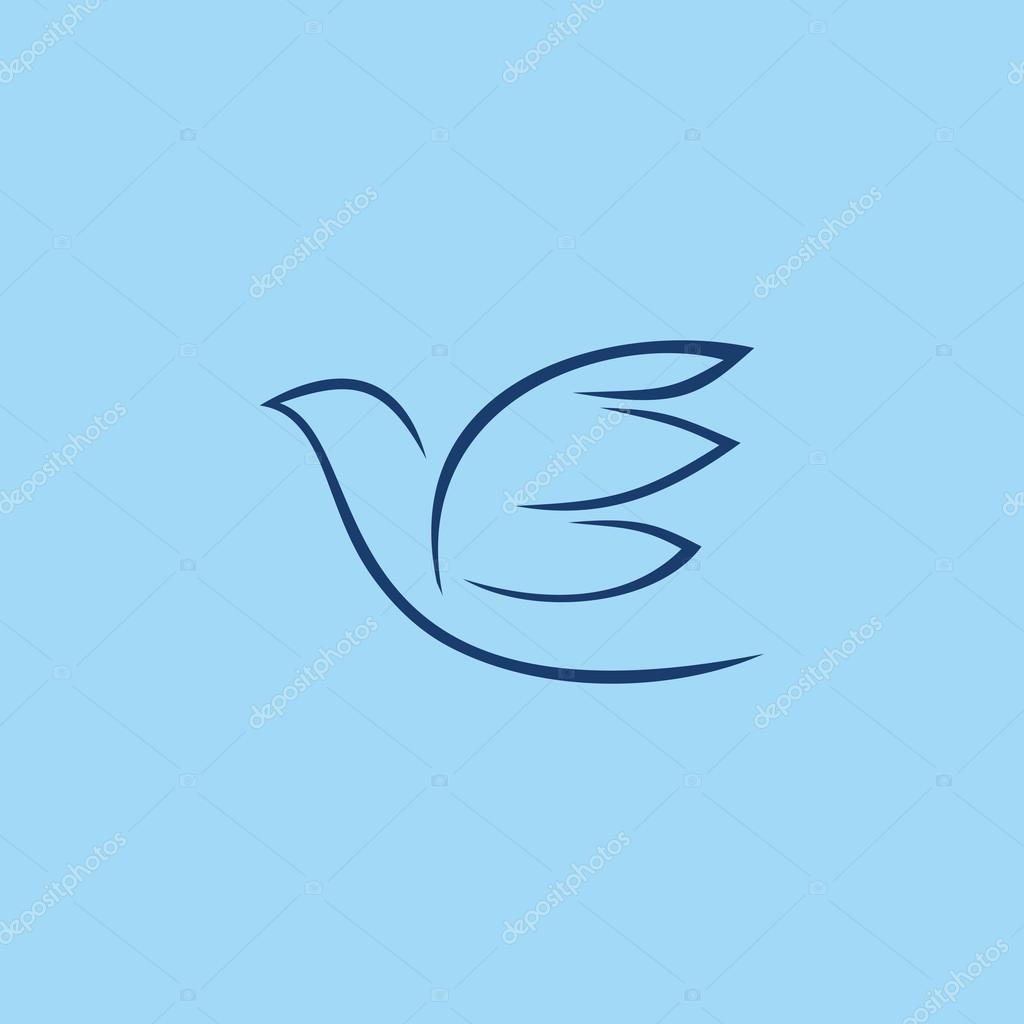 Christian symbols. Dove. Holy Spirit.