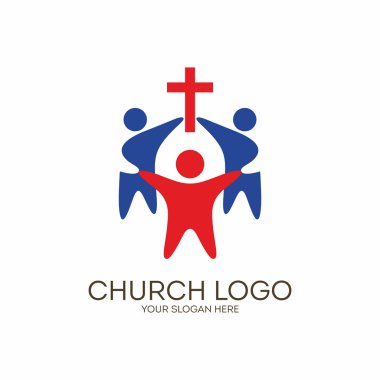 Kilise logosunu görmeniz gerekir. Hıristiyan sembolleri. İsa Mesih'e birlik.
