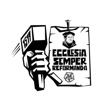 Martin Luther. Kilisenin reformunun 95 tezi. Wittenberg 1517.
