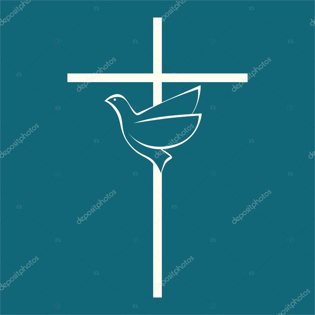 Holy spirit, cross, dove