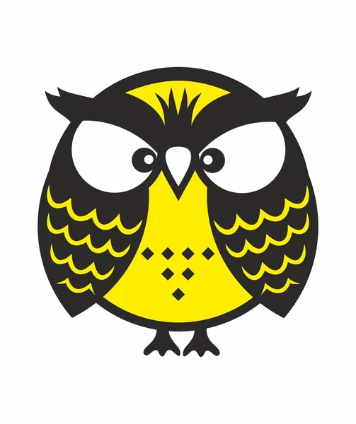 Hibou ramoneur — Image vectorielle