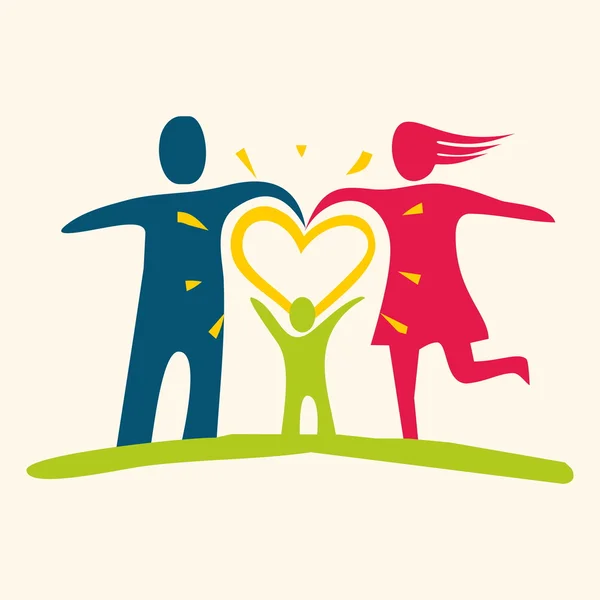 Aile sevgisi simgesi