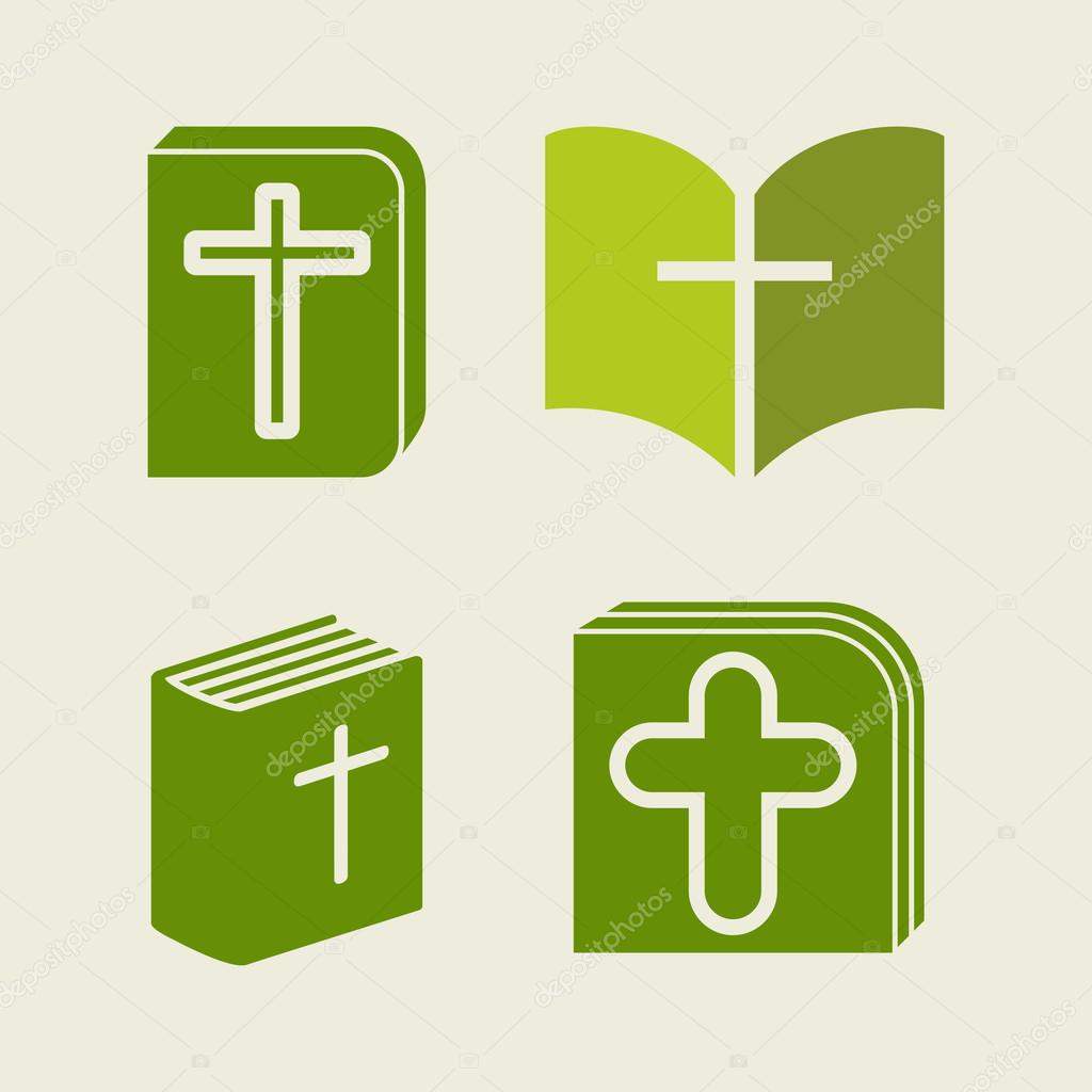 Set of bible icons