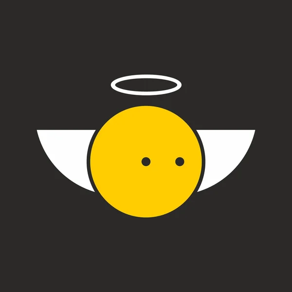 Angel pictogram — Stockvector