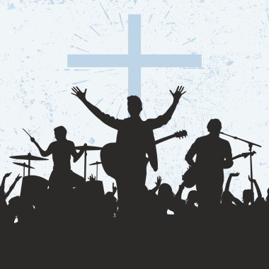 müzisyenler Silhouettes