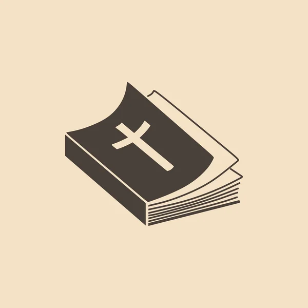 Bibel-Ikone, heilige Worte — Stockvektor