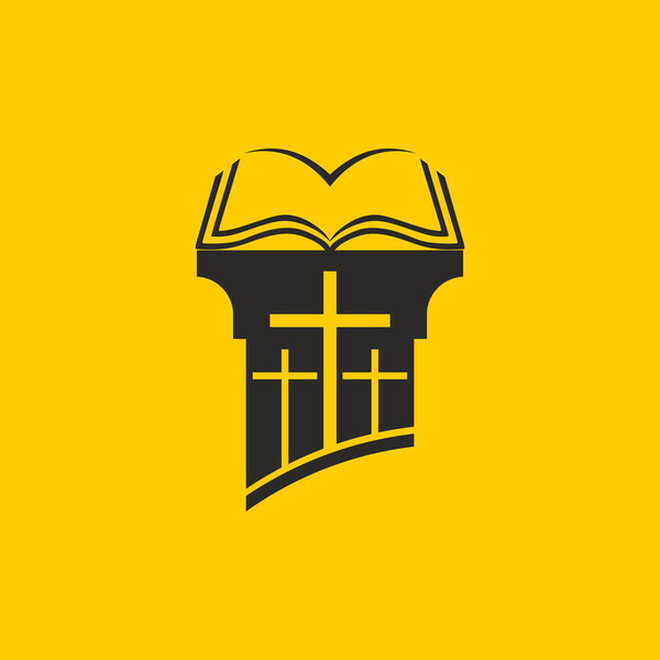 Библия на кафедре
