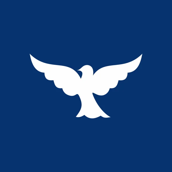Икона голубя, Святой Дух — стоковый вектор