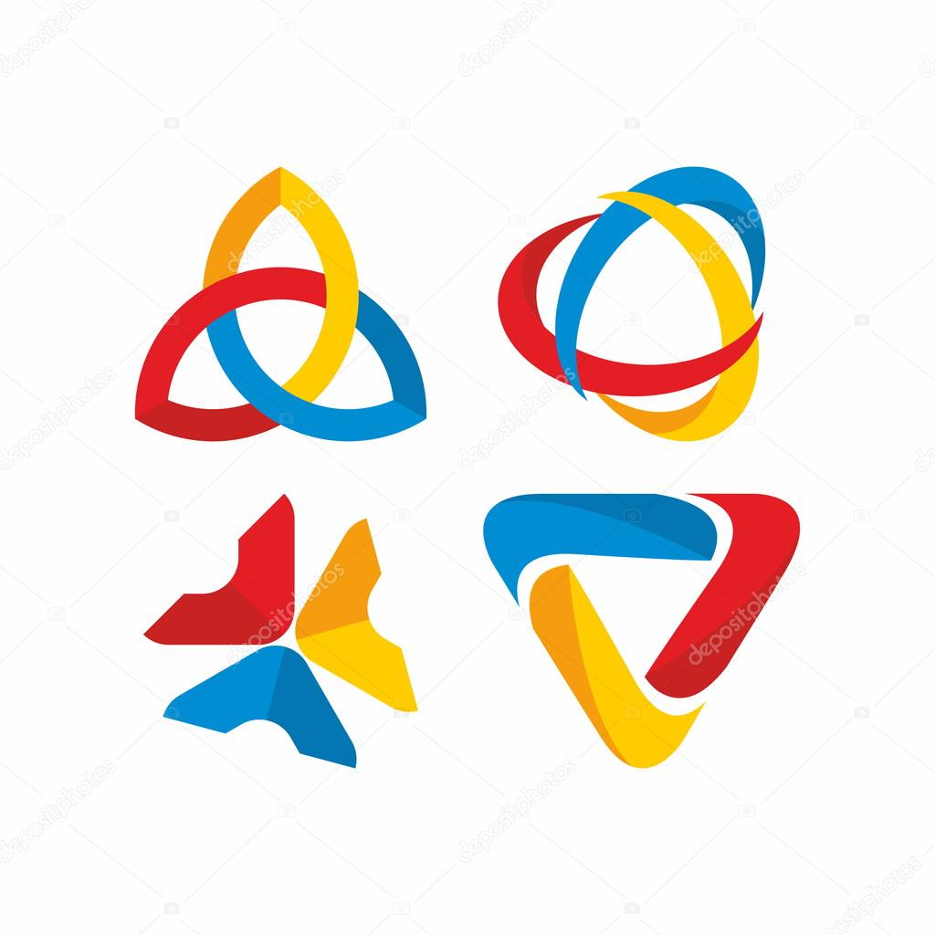 Set the logo of the Christian trinity