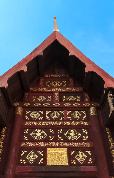 Eski ahşap Budizm kilise