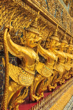 Wat Phra Kaew Bangkok altın Garuda