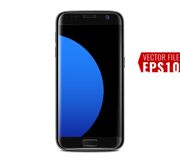 Akıllı telefonun vektör şablonu