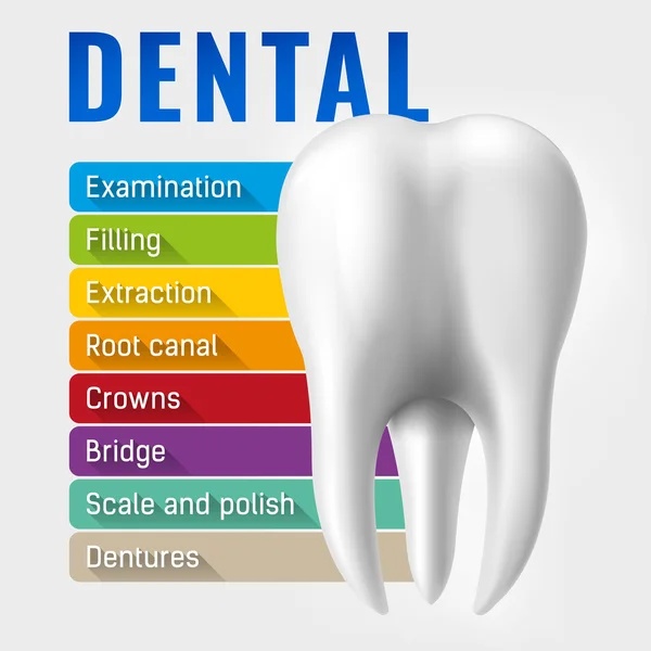 Gökkuşağı arka planda Dişlerin Vektör İllüstrasyonu