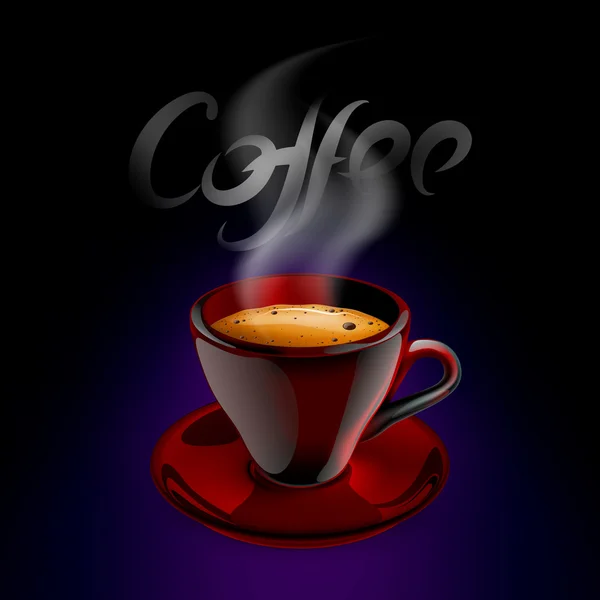 Lezzetli espresso Coffe fincan