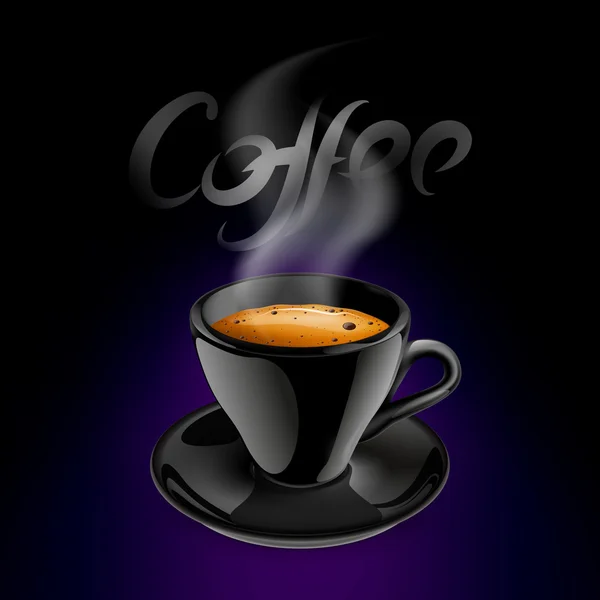 Lezzetli espresso Coffe fincan