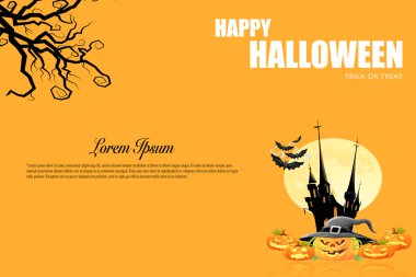 Cadılar Bayramı arka plan tatil kutlama fikir kavramı