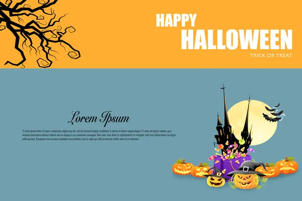 Halloween sfondo vacanza celebrazione idea concetto — Foto Stock