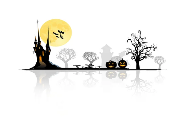 Halloween conceito ideia de fundo — Fotografia de Stock