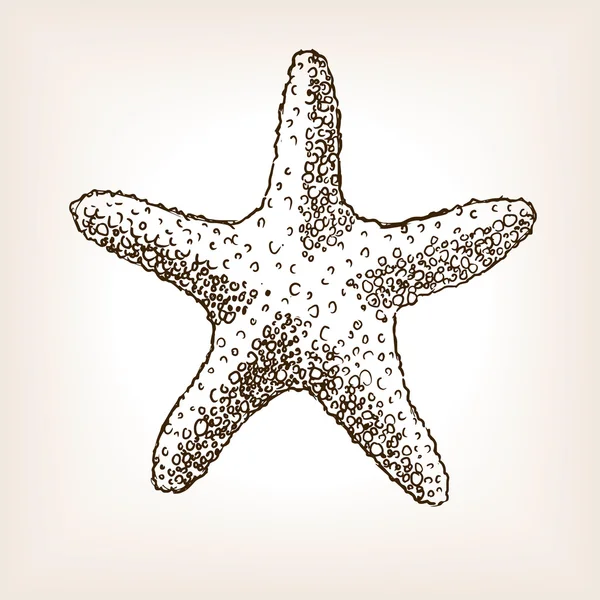Вектор звёздной рыбы — стоковый вектор