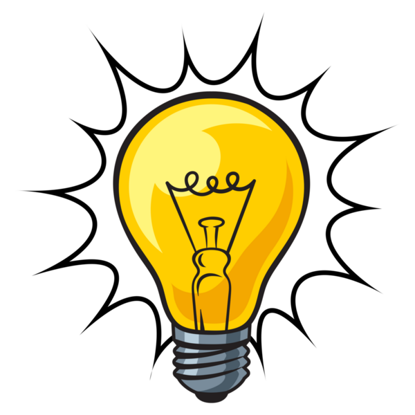 Parlayan ampul, pop sanatının PNG 'si.
