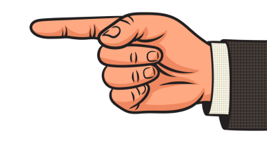 İşaret parmağıyla işaret parmağı PNG