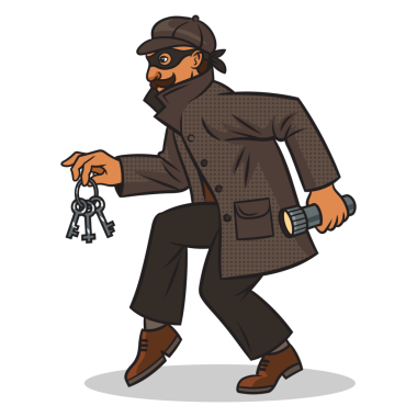 Hırsız gece gizlice pop sanatını ilan ediyor.