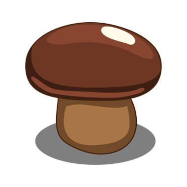 Yenilebilir mantar vektör çizim