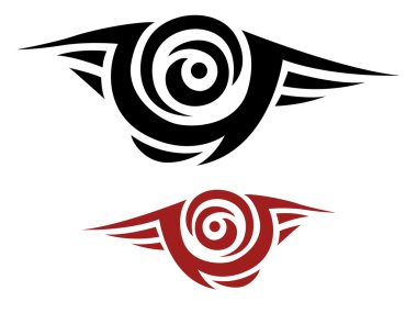 Tribal Dövme vektör şablon