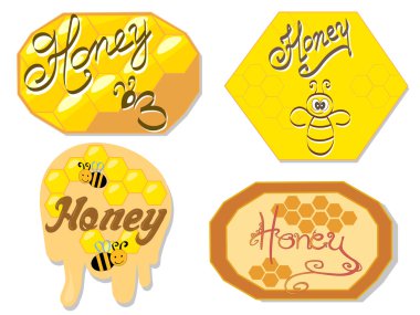 Tatlım etiket logo vektör çizim