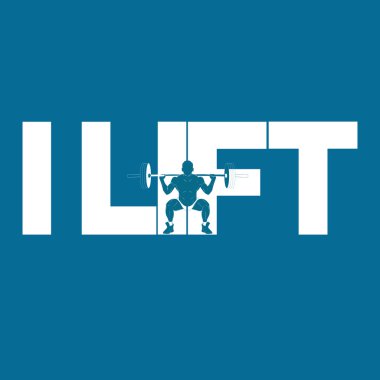 Fitness logo vektör çizim