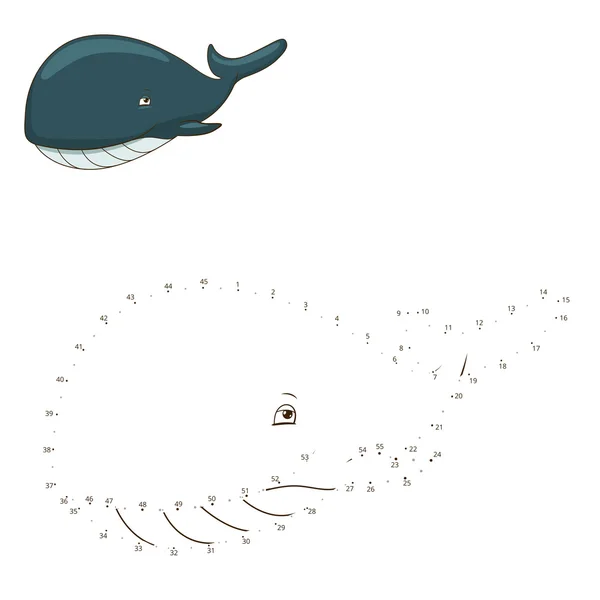 Коннектикут точки для рисования вектора охоты на китов — стоковый вектор
