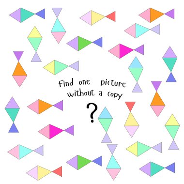 Eğitici bir oyun bulmak kopya olmadan resim